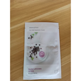 [สินค้าของแท้ 100% ส่งตรงจากเกาหลี] Innisfree My Real Squeeze Mask