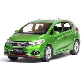 โมเดลรถยนต์ HONDA FIT (JAZZ) 5 ประตู ทำจากเหล็ก