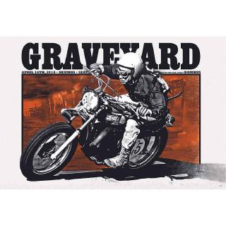 Graveyard,โปสเตอร์วงดนตรีต่างประเทศ AM/EU