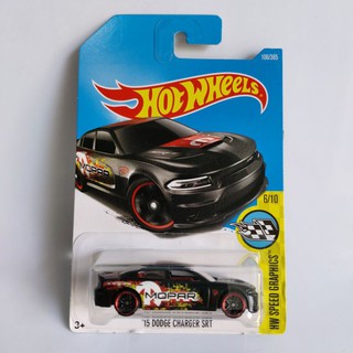 รถเหล็ก Hot wheels 15 DODGE CHARGER SRT #lb006