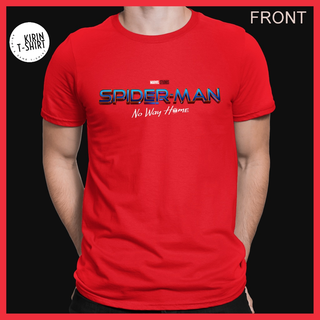 T-shirt  เสื้อยืด ผ้าฝ้าย 100% พิมพ์ลายสไปเดอร์แมน 30s Spiderman No Way Home The More Fun Stuff Version Spidey Marvel สี