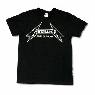 [COD]ใหม่ เสื้อยืดแฟชั่น คอกลม พิมพ์ลาย Metallica Metal Up Your  สไตล์ยุโรปS-5XL