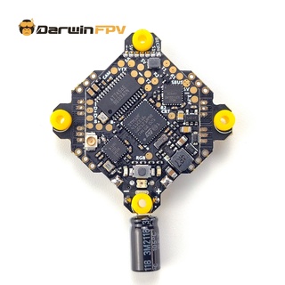 Darwinfpv ExpressLRS ELRS AIO F4 FC FPV Bluejay 2.4G ตัวควบคุมการบิน 15A OSD BEC 1-3S 4In1 ESC