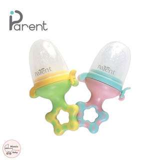 PARENT ที่กัดผลไม้ 001 ช้อนกินผลไม้จุกซิลิโคน ยี่ห้อ Parent