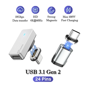 Langsa อะแดปเตอร์แปลงข้อมูล USB Type C QC 4.0 24Pins 100W ชาร์จเร็ว สําหรับ MacBook Pro Air