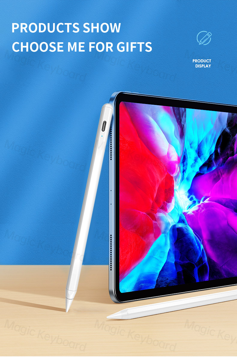 For Apple IPad Pencil Screen Protectors Stylus Pen with Palm Rejection