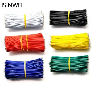 ราคา100pcs สายเคเบิ้ล Jumper Wire 24AWG 10 ซม.