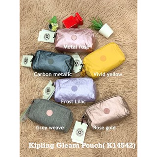 Kipling Gleam Pouch( K14542) กระเป๋าถือทรงพอร์ช Code:B20D21364 แบรนด์แท้ 100% งาน Outlet