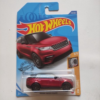 hotwheels Range rover velar สีแดง หลังคาดำ