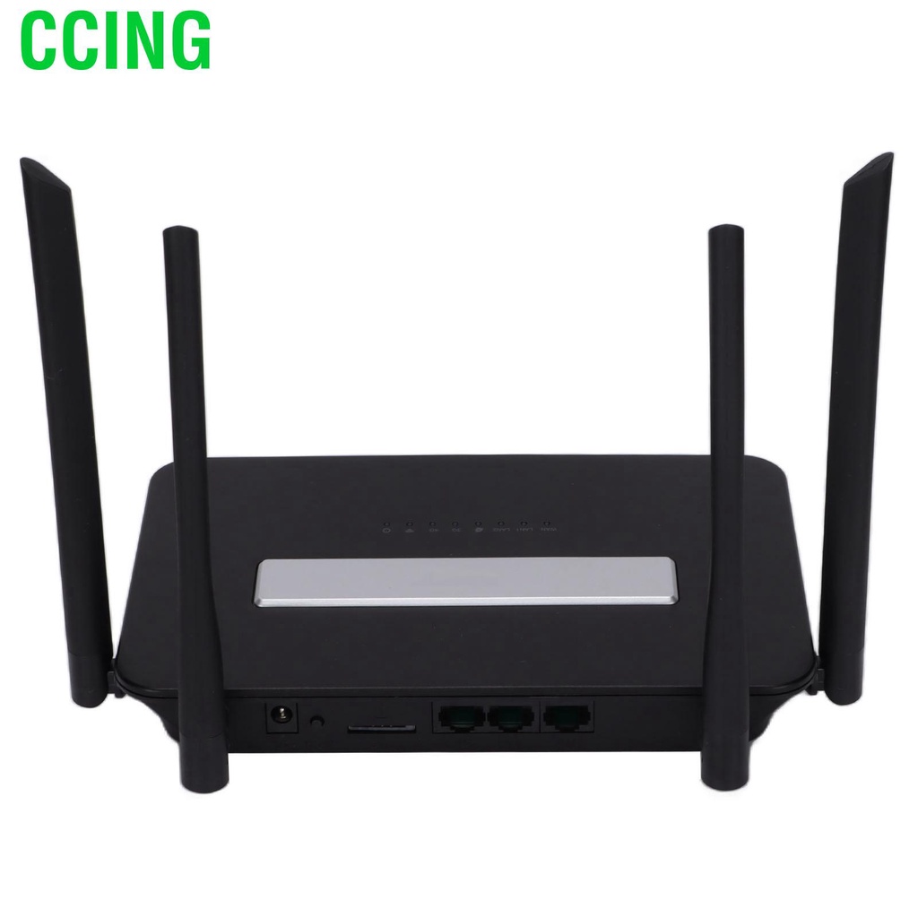 Ccing 4G Wifi เราเตอร์อินเตอร์เน็ตไร้สาย 300Mbps ความเร็วสูงสําหรับสัญญาณไฟ Lte 100`240V 7z0L