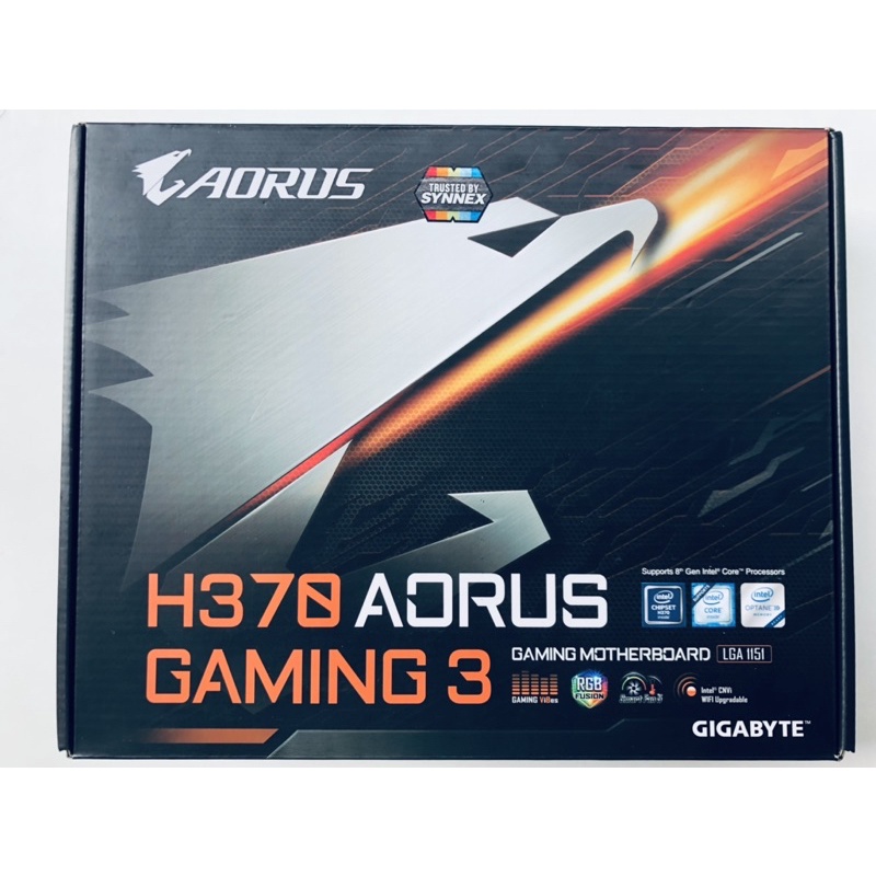 MAINBOARD (เมนบอร์ด) GIGABYTE H370 AORUS GAMING 3 RGB (Socket LGA1151v2 ...