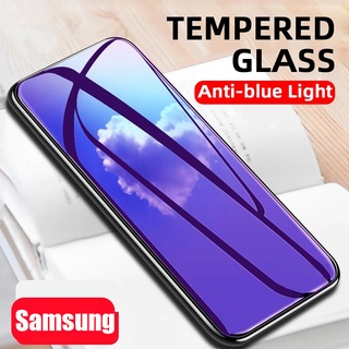 Samsung Galaxy A54 A34 A24 A73 A53 A33 A23 A14 A13 A04 A04s A04e A03 4G 5G A03s A02s A02 A71 A72 A52 A12 A50 A70 A70s A32 A22 A20 A30 A42 A21s A50s A30s A20s A31 A10 A10s A11 M12 M11 4G 5G Anti Blue Ray Glass ฟิล์มกระจกถนอมสายตา