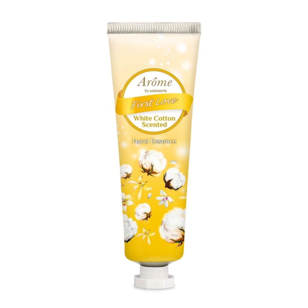 Arome by Watsons ครีมทามือ อะโรมิ บาย วัตสัน เฟิร์ส เลิฟ ไวท์ คอตตอน เซนทเท็ด แฮนด์ เอสเซ้นส์ - รูปที่ 2