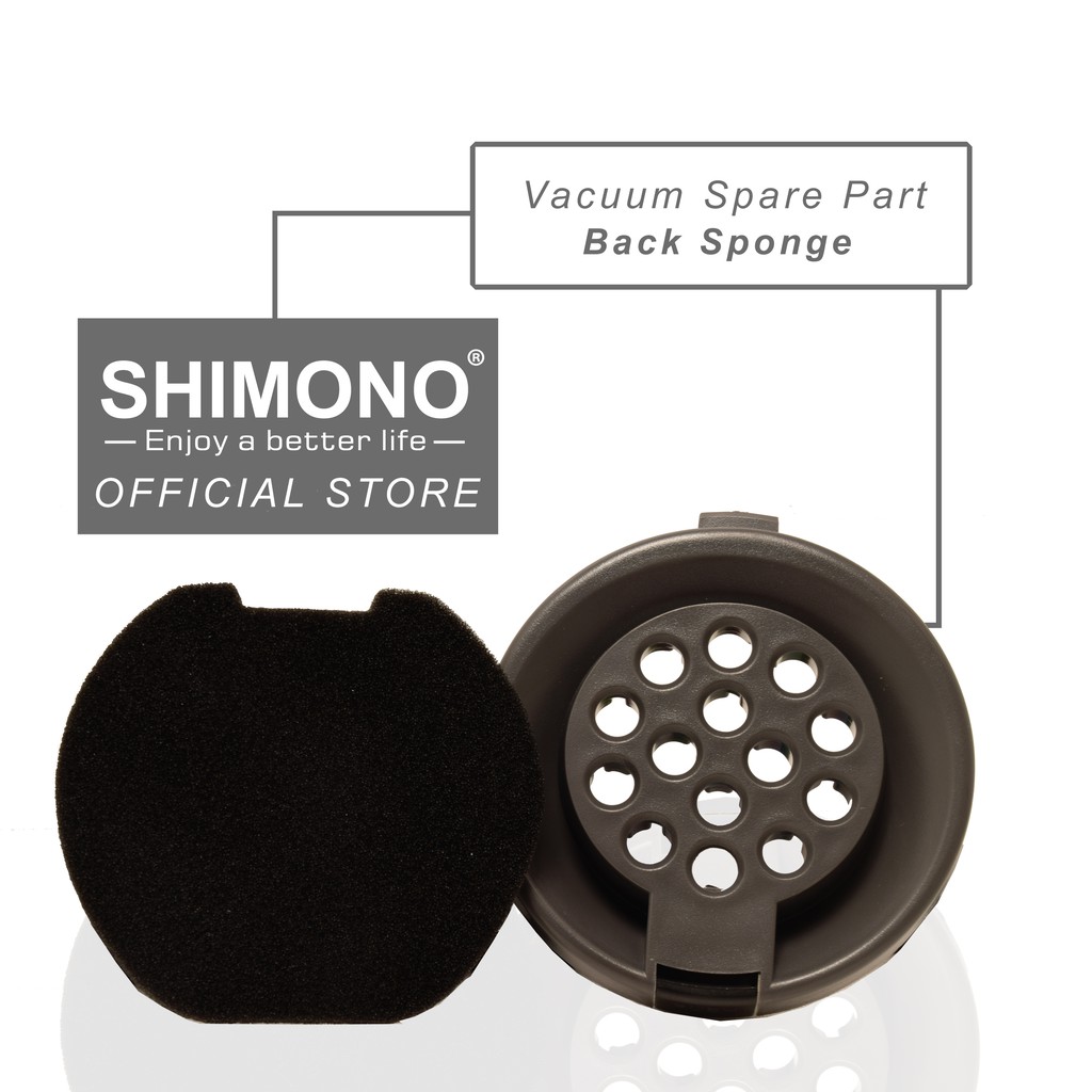 Shimono Pro เครื่องดูดฝุ่นไซโคลน SVC1015/15 Pro อะไหล่ - ฟองน้ําด้านหลัง