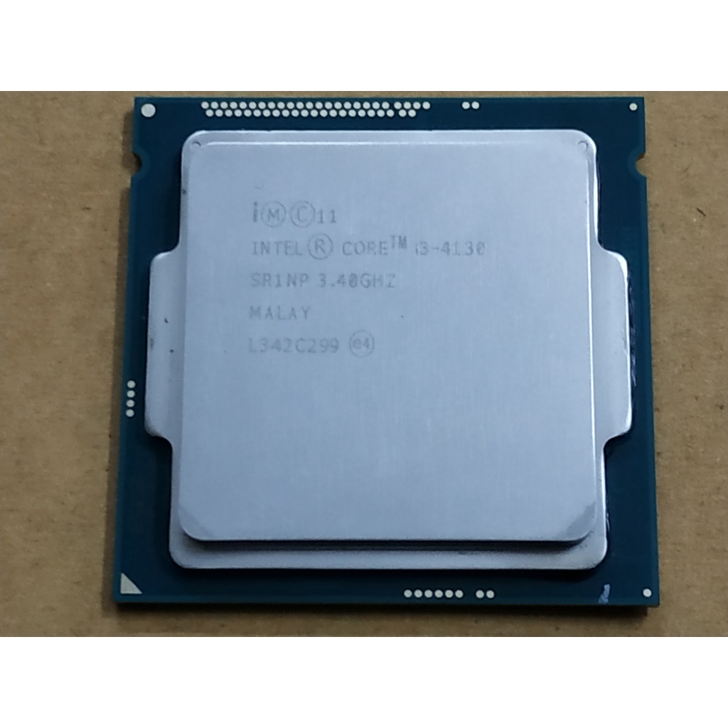 CPU i3 - 4130  Haswell LGA1150 3.40GHz  Cach 3 MB  2 core 4 Threads มือสอง