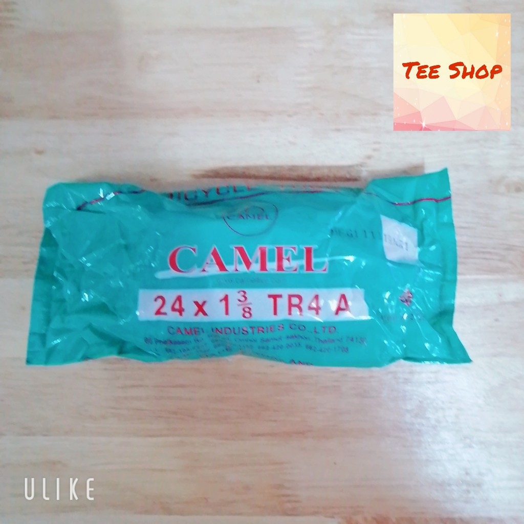 ยางใน CAMEL 24 x 1 3/8 TR4A ( BICYCLE TUBE)