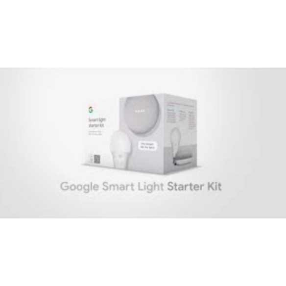 Google home mini starter kit (Google Home mini พร้อม Smart Light GE ...