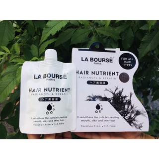 LaBourse Hair Nutrient Radiancyl &amp;Keratin Paris ลาบูสส์ แฮร์ นูเทรียนท์ เรเดี้ยน แอนด์ เคราติน ทรีทเม้นท์พิเศษ 100ml