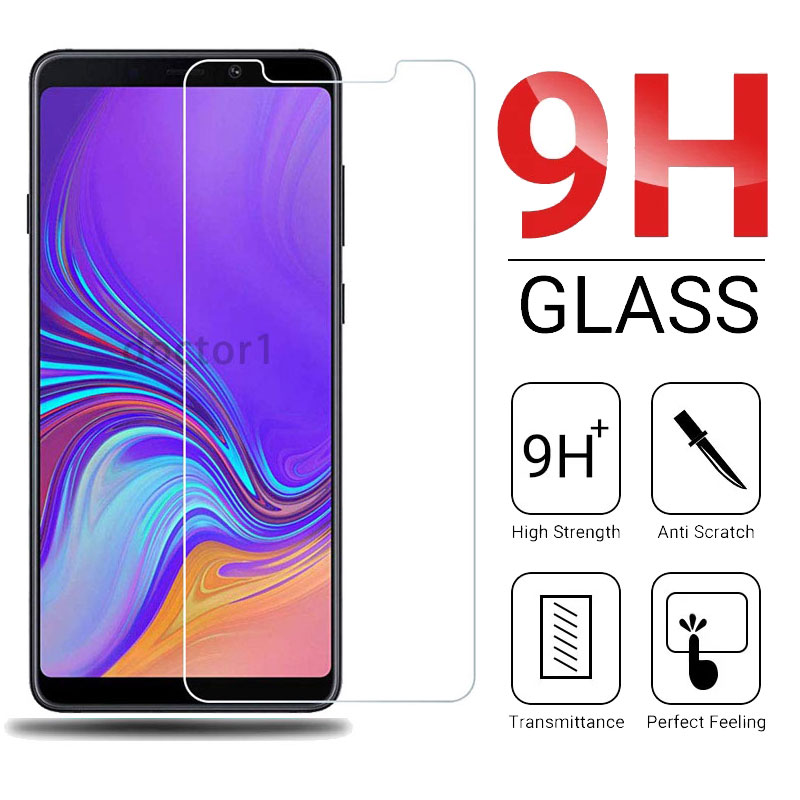 SAMSUNG 9Hกระจกนิรภัยป้องกันหน้าจอฟิล์มSamsung Galaxy A9 Pro A8S A6S A9 A8 A7 A6 J8 J7 J6 J4 J3 Plus