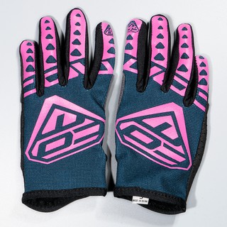 ถุงมือจักรยาน สำหรับเด็กอายุ 3-6 ปี Comsport  สีชมพูดำ