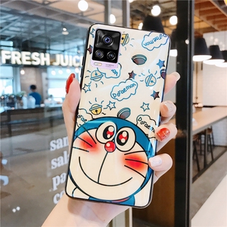 เคสโทรศัพท์มือถือนิ่ม ลายการ์ตูนโดเรม่อน บลูเรย์ สำหรับ VIVO V20 Pro 2020