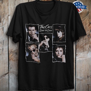 T-shirt  เสื้อยืด พิมพ์ลายอัลบั้ม The Cars Door To Door David Robinson BenjaminS-5XL