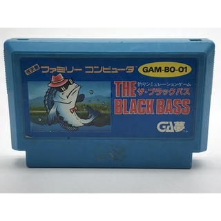 ตลับแท้ [FC] [0043] The Black Bass (Japan) (GAM-BO-01) Famicom Fishing Fish ตกปลา