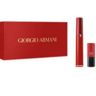 Giorgio armani full size luquid + mini lip stick