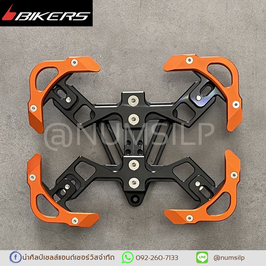 กรอบป้ายทะเบียน ยี่ห้อ BIKERS