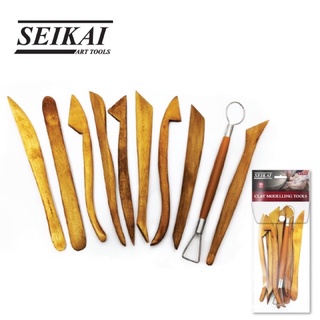 Seikai Clay modeling tool ชุดเครื่องมืองานปั้นดิน เครื่องมือดินปั้น แกะสลัก 10 ชิ้น