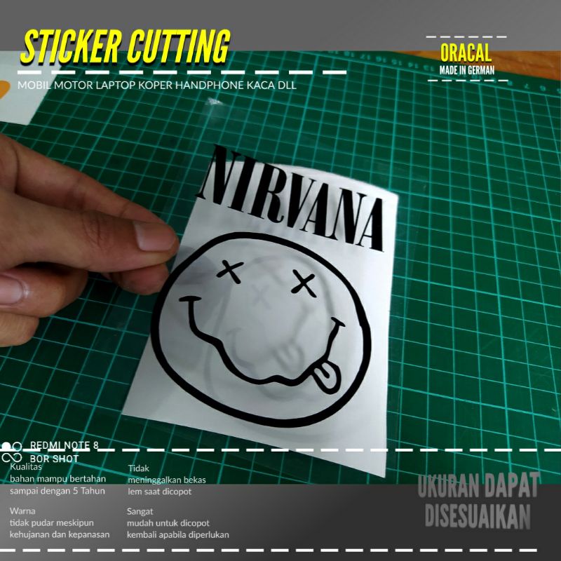 ตัดสติ๊กเกอร์ NIRVANA CUSTOM ETC