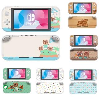 สติ๊กเกอร์ไวนิลลายสัตว์น่ารักสําหรับ Nintendo Switch Lite Console Ns Switch Lite Mini Skins