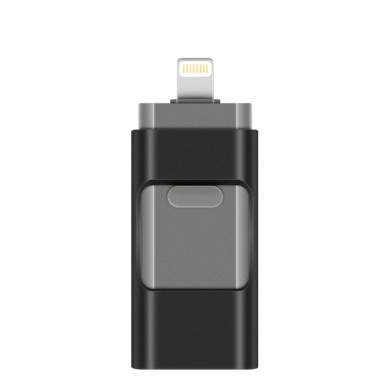 high-Speed Data Transmission Stable Plug and Play OMJNH Flash Drive Android no Drive Suitable for Apple in-situ chip Security Computer Three-use Metal U Disk