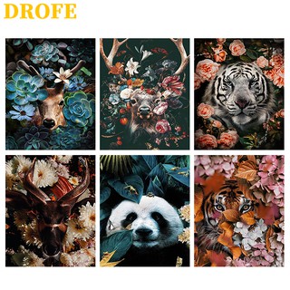 Drofe ( 40X50 ซม . ) ภาพวาดระบายสีสําหรับตกแต่งบ้าน