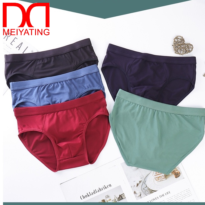 MYT​ 838 (แพ็ค10)คละสี กางเกงในขาเว้าผู้ชาย เนื้อผ้านุ่มเด้ง เนื้อผ้านิ่ม ใส่สบาย ไม่บาดผิว มีหลายสีให้เลือก ส่งจากไทย