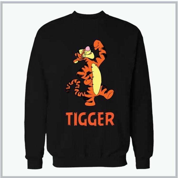 เสื้อกันหนาว ลาย Winnie The Pooh Tiger Tigger