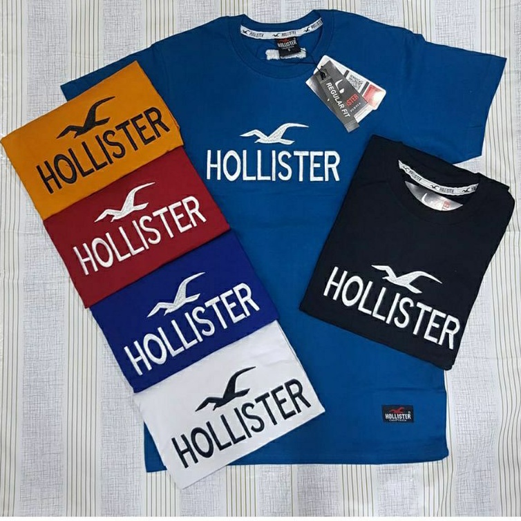 Hollister California 1868 Heartbeat T-Shirt quick drying shirt summer top  graphic t shirts men clothing - AliExpress