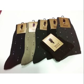 J.LEKSOCKถุเท้าผู้บริหาร นักธุรกิจคละสีขนาดฟรีไซส์แพ็ค 5 แถม 1