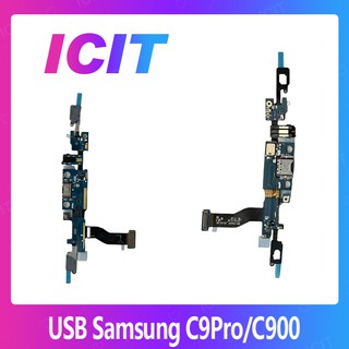 Samsung C9Pro C900 อะไหล่สายแพรตูดชาร์จ แพรก้นชาร์จ Charging Connector Port Flex Cable（ได้1ชิ้นค่ะ) ICIT 2020