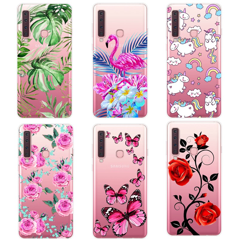 เคส Samsung Galaxy A9 2018 แฟชั่น Soft Cover TPU Case เคสซิลิโคน ...