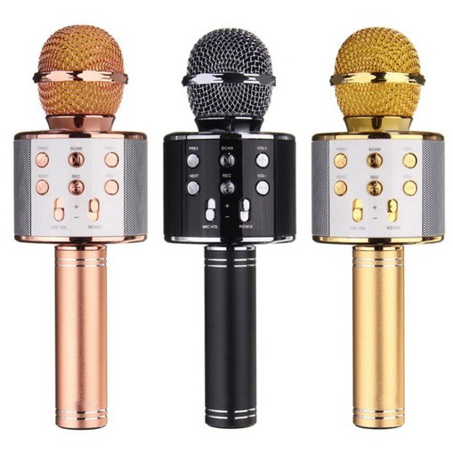 ไมโครโฟน บลูทูธ Ws-858 ครบเครื่องในตัวเดียว