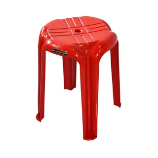 🔥*พร้อมส่ง*🔥 เอสพี เก้าอี้กลม คละสี รุ่น 333 Plastic Round Chair 35x35x46 Cm.