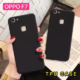 [ส่งจากไทย] Case OPPO F7 เคสโทรศัพท์ออฟโบ้ f7 เคสนิ่ม tpu เคสสีดําสีแดง เคสซิลิโคน สวยและบางมาก