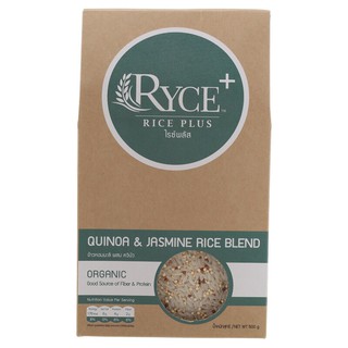 ไรซ์พลัสข้าวหอมมะลิผสมควินัว 500กรัม Rice Plus Jasmine Rice with Quinoa 500 grams