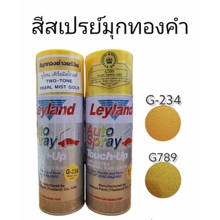 เลแลนด์ สีสเปรย์สีมุกทองคำอะครีลิค ทูโทน