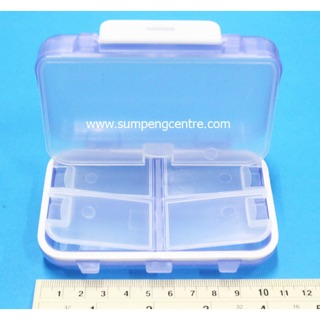 ตลับใส่ยา PB59C (12 ชิ้น),  Tablet Container PB59C (12 pieces)