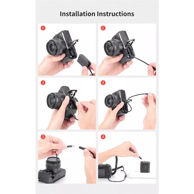 KingMa Dummy Canon LP-E17 แบตไลฟ์สด DC Coupler แบตกระสือ LPE17 (รับประกัน1ปี)