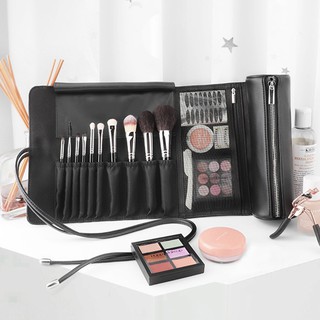 BG140 กระเป๋าใส่แปรงแต่งหน้าและเครื่องสำอาง 2 in 1 makeup for you