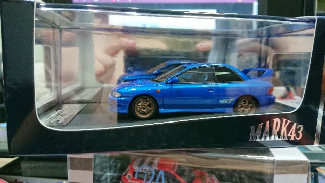 Mark43 1/43 (Resin) Subaru Impreza WRX type R STi Version VI Limited 1999 (GC8) Sonic Blue Mica