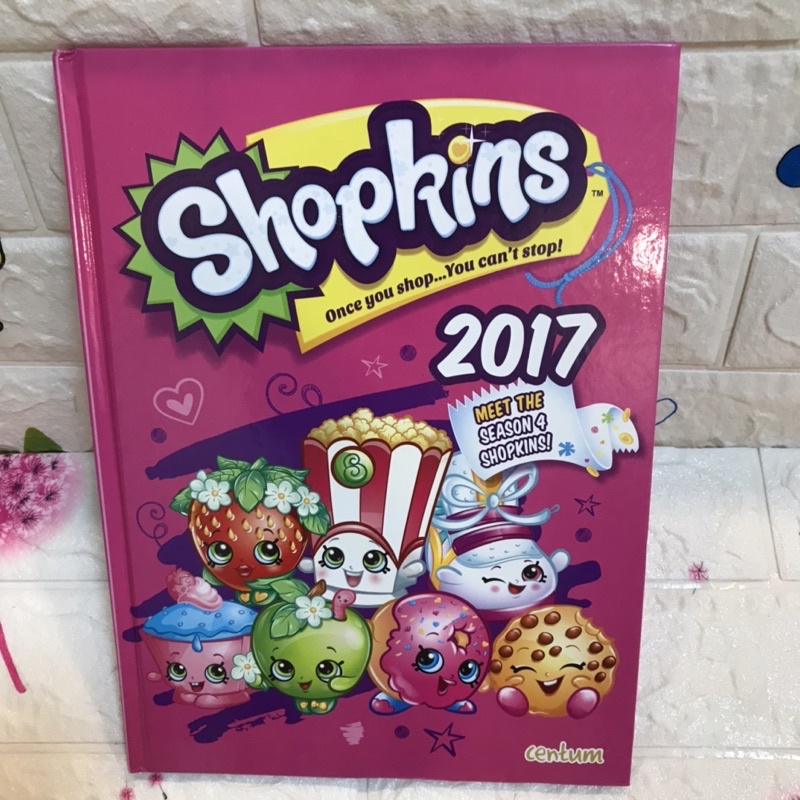 Shopkins Once you shop…you can’t stop !2017 ปกแข็งมือสอง -cb2